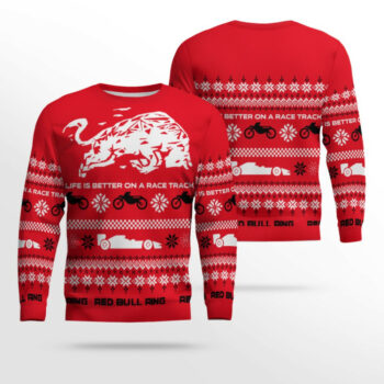 Red Bull Ring Winter Ugly Sweater 2025