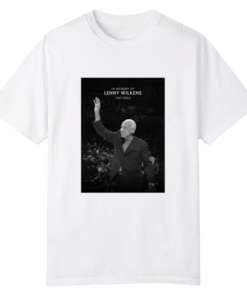 Rip Coach Lenny Wilkens 1937 2025 Shirt