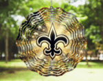 Saints Football Wind Spinner