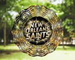 Saints Football Wind Spinner
