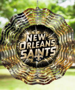 Saints Football Wind Spinner