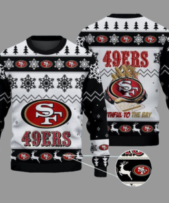 San Francisco 49ers Ugly Christmas Sweater 2025