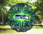 Seahawks Football Wind Spinner