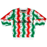 Seasons Greetings Football Ugly Christmas Sweater 2025