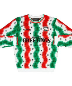 Seasons Greetings Football Ugly Christmas Sweater 2025