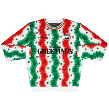 Seasons Greetings Football Ugly Christmas Sweater 2025