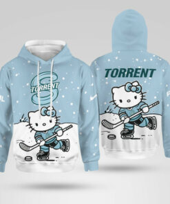 Seattle Torrent Kitty Hockey Hoodie 2025