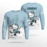 Seattle Torrent Kitty Hockey Hoodie 2025