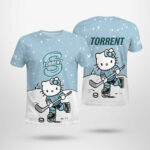 Seattle Torrent Kitty Hockey Hoodie 2025