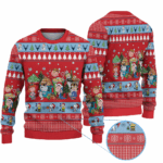 Snoopy Christmas Coffee Cups Ugly Christmas Sweater 2025