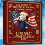 Snoopy USMC 250th Anniversary Advent Calendar