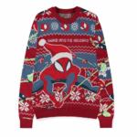 Spider-Man Swing into the Holidays Ugly Sweater 2025