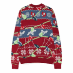 Spider-Man Swing into the Holidays Ugly Sweater 2025