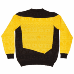 Star Wars-Trek The Halls Yellow Ugly Christmas Sweater 2025