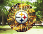 Steelers Football Wind Spinner