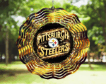 Steelers Football Wind Spinner