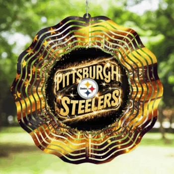 Steelers Football Wind Spinner