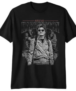 Steve Harrington Stranger Things TV Series Vintage T-Shirt