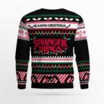 Stranger Things Adults Ugly Christmas Sweater 2025
