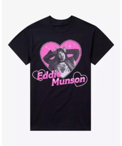 Stranger Things Eddie Munson Heart T-Shirt 2025