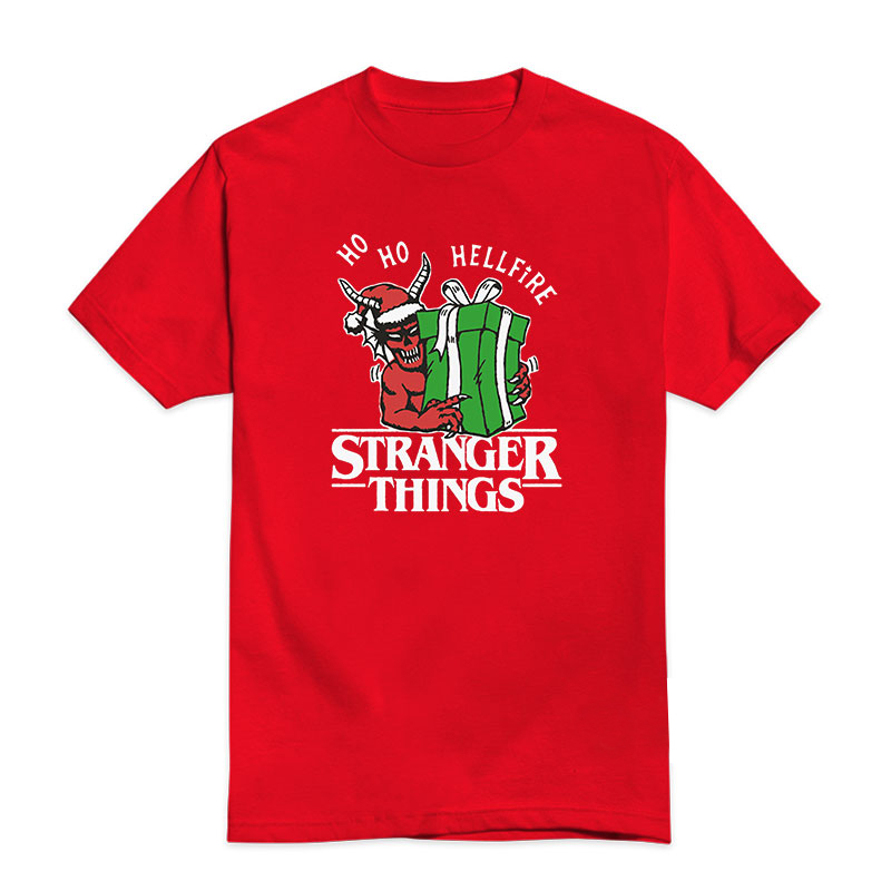 Stranger Things Ho Ho Hellfire T-Shirt Stranger Things Ho Ho Hellfire T-Shirt