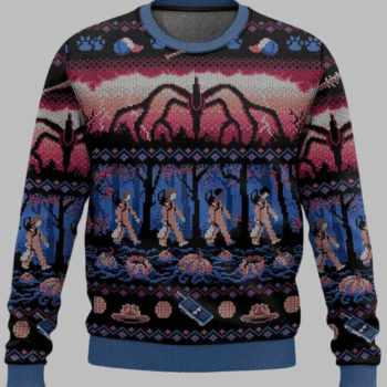 Stranger Things Ugly Christmas Sweater 2025