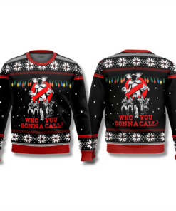 Stranger Things Who You Gonna Call Ugly Christmas Sweater 2025
