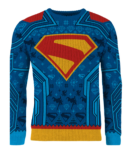 Superman Ugly Christmas Sweater 2025