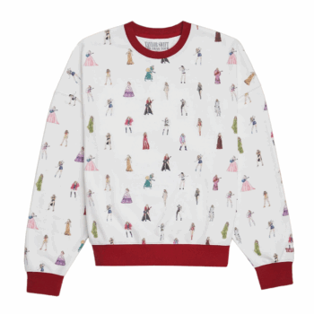 TS The Eras Tour Crewneck Ugly Christmas Sweater 2025