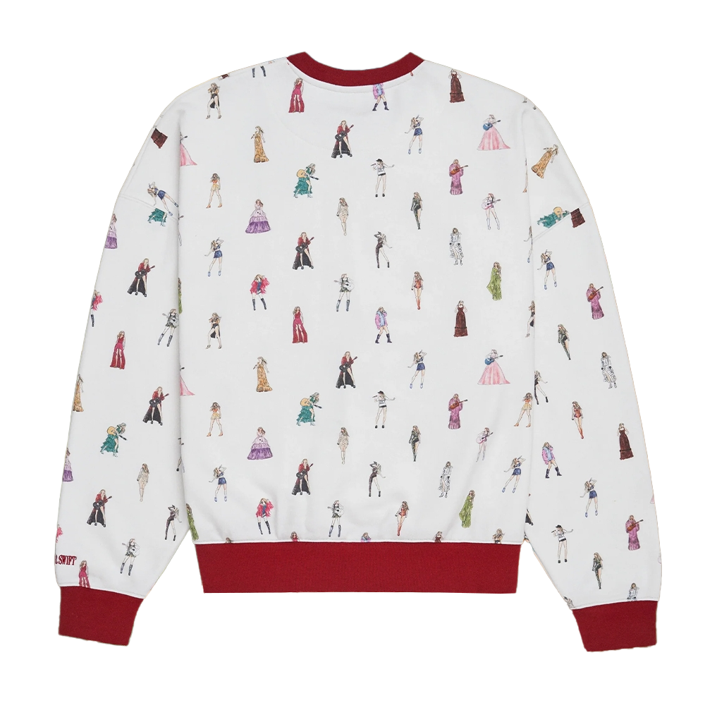 TS The Eras Tour Crewneck Ugly Christmas Sweater TS The Eras Tour Crewneck Ugly Christmas Sweater