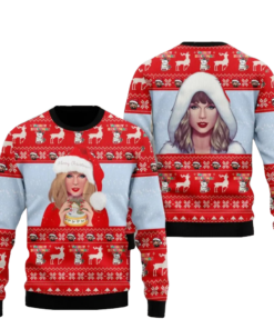 TSwift Ugly Christmas Sweater 2025