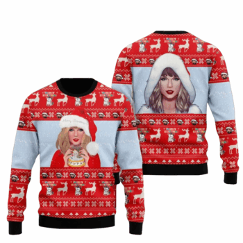 TSwift Ugly Christmas Sweater 2025