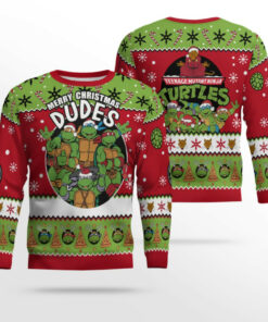 Teenage Mutant Ninja Turtles Ugly Christmas Sweater 2025