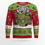 Teenage Mutant Ninja Turtles Ugly Christmas Sweater 2025