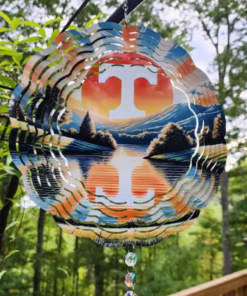 Tennessee Titans Football Wind Spinner Style 2