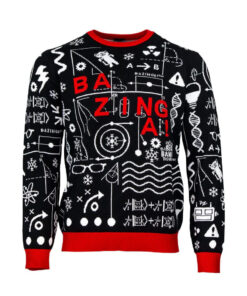 The Big Bang Theory Bazinga Ugly Christmas Sweater 2025