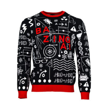 The Big Bang Theory Bazinga Ugly Christmas Sweater 2025