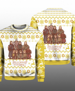 The Lord Of The Rings Fellowship Of The Ring Ugly Christmas Sweater 2025