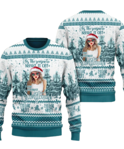 Tis The Season Shake It Off Swiftmas Ugly Sweater 2025
