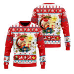Toad Super Mario Ugly Christmas Sweater 2025