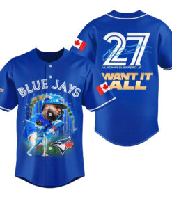 Toronto Blue Jays Vladimir Guerrero Jr Want It All World Series 2025 Baseball Jersey