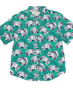 Trash Wheel Family (Teal) / Hawaiian Shirt