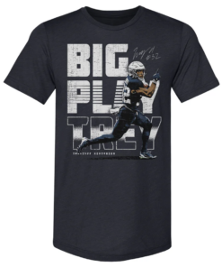 TreVeyon Henderson New England Big Play Trey T-Shirt