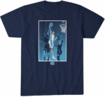 UNC Basketball Caleb Wilson Poster T-Shirt