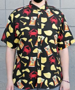 Utz Crab Chips, Mallets, & Crabs (Black) / Hawaiian Shirt