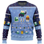 What Time Is It Adventure Time Christmas Time Ugly Christmas Sweater