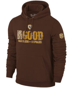 Wyoming Cowboys Be Good Do Good Hoodie Brown