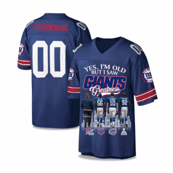 Yes, I’m Old But I Saw Giants Greatness 2025 Baseball Jersey