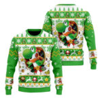Yoshi Super Mario Ugly Christmas Sweater 2025