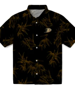 Anaheim Ducks Hawaiian Shirt - Bamboo Branches
